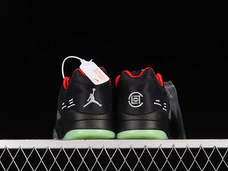 All categories Air Jordan Jordan series basketball shoes Air Jordan 5 G version Clot x Air Jordan 5 Retro Low "CNY" AJ5 Jordan 5 Chinese New Year Black Red Silk Jade Luminous Tear DM4640-036